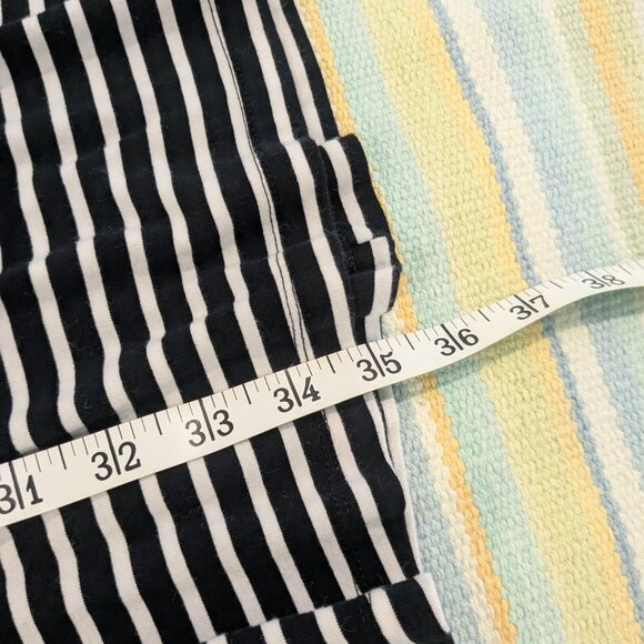 ⭐ Old Navy Black & White Striped Swing Tank Dress Size Small - Picture 8 of 13